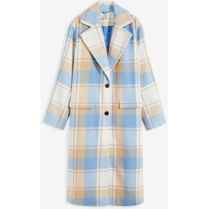 bonprix Oversize-Mantel n Wolloptik - blau - Damen - Size: 34 bonprix Oversize-Mantel n Wolloptik - blau - Damen - Size: 34