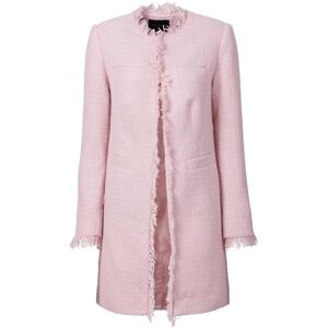 bonprix Bouclé Longblazer - rosa - Damen - Size: 48 bonprix Bouclé Longblazer - rosa - Damen - Size: 48