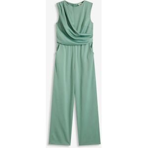 bonprix Overall aus glänzendem Satin - grün - Damen - Size: 46 bonprix Overall aus glänzendem Satin - grün - Damen - Size: 46