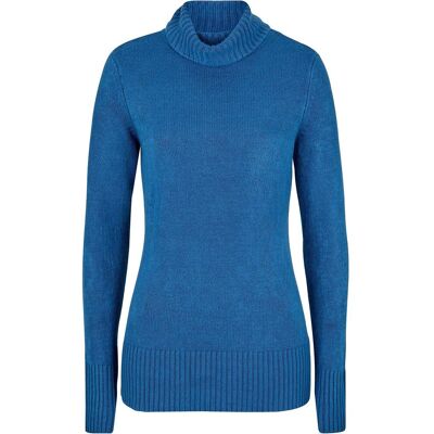 bonprix Basic Rollkragenpullover - blau - Damen - Size: 32/34 (XS) bonprix Basic Rollkragenpullover - blau - Damen - Size: 32/34 (XS)