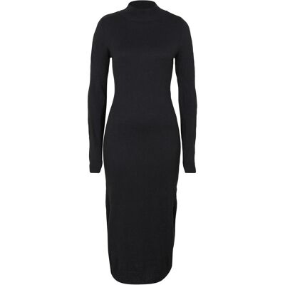 bonprix Strickkleid mit Stehkragen - schwarz - Damen - Size: 40/42 (M) bonprix Strickkleid mit Stehkragen - schwarz - Damen - Size: 40/42 (M)