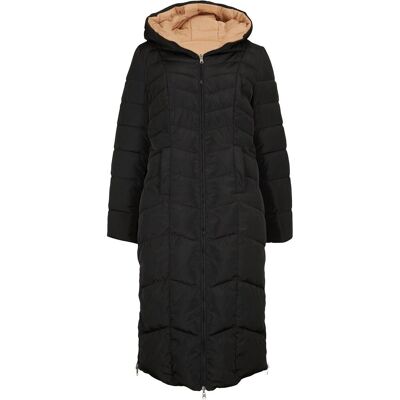 bonprix Wende-Steppmantel - schwarz - Damen - Size: 42 bonprix Wende-Steppmantel - schwarz - Damen - Size: 42