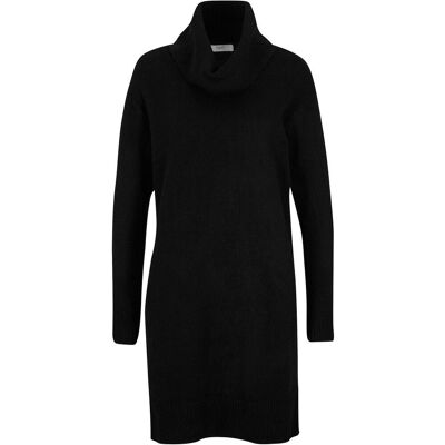 bonprix Oversize-Strickkleid mit Rollkragen - schwarz - Damen - Size: 36/38 (S) bonprix Oversize-Strickkleid mit Rollkragen - schwarz - Damen - Size: 36/38 (S)