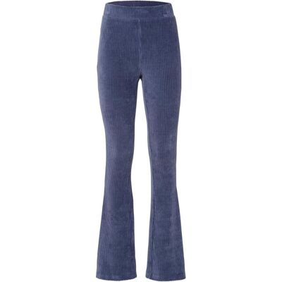 bonprix Ausgestellte Leggings in Cordoptik - blau - Damen - Size: 40/42 (M) bonprix Ausgestellte Leggings in Cordoptik - blau - Damen - Size: 40/42 (M)