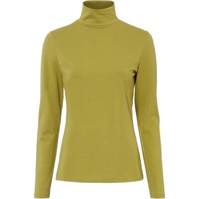 bonprix Langarmshirt mit reiner Bio-Baumwolle - grün - Damen - Size: 36/38 (S) bonprix Langarmshirt mit reiner Bio-Baumwolle - grün - Damen - Size: 36/38 (S)