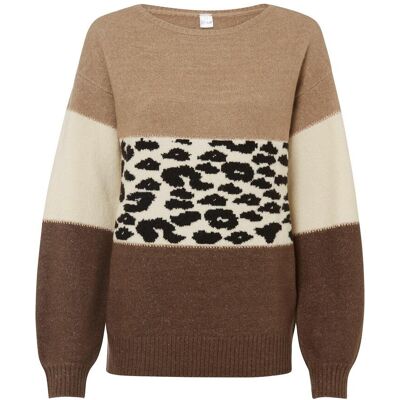 bonprix Oversize-Pullover - braun - Damen - Size: 48/50 (XL) bonprix Oversize-Pullover - braun - Damen - Size: 48/50 (XL)