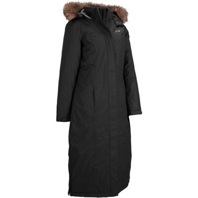 bonprix wasserdichter Outdoor-Mantel mit Fellimitat - schwarz - Damen - Size: 48 bonprix wasserdichter Outdoor-Mantel mit Fellimitat - schwarz - Damen - Size: 48