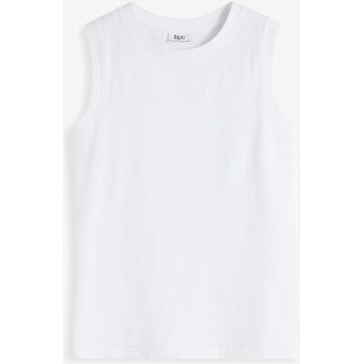 bonprix Tanktop - weiß - Damen - Size: 52/54 (XXL) bonprix Tanktop - weiß - Damen - Size: 52/54 (XXL)