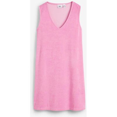 bonprix Frottee-Kleid aus Baumwoll-Mix - rosa - Damen - Size: 36/38 (S) bonprix Frottee-Kleid aus Baumwoll-Mix - rosa - Damen - Size: 36/38 (S)
