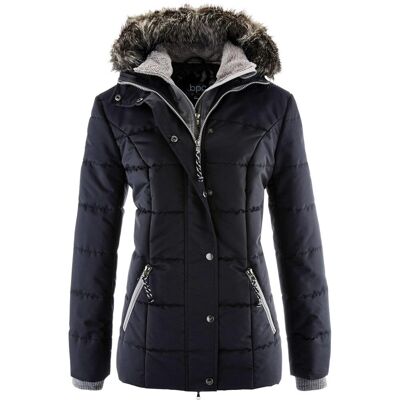 bonprix Winterjacke in 2-in1 Optik - schwarz - Damen - Size: 34 bonprix Winterjacke in 2-in1 Optik - schwarz - Damen - Size: 34