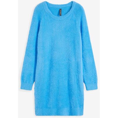 bonprix Strickkleid aus Viskose-Mix - blau - Damen - Size: 40/42 (M) bonprix Strickkleid aus Viskose-Mix - blau - Damen - Size: 40/42 (M)