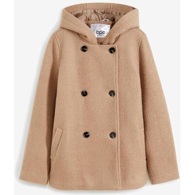 bonprix Cabanjacke aus kuscheligem Bouclé - beige - Damen - Size: 52 bonprix Cabanjacke aus kuscheligem Bouclé - beige - Damen - Size: 52