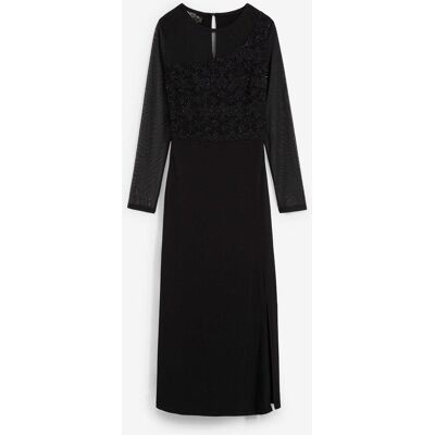 bonprix Abendkleid mit Spitze - schwarz - Damen - Size: 36/38 (S) bonprix Abendkleid mit Spitze - schwarz - Damen - Size: 36/38 (S)