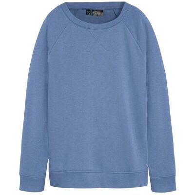 bonprix Basic Sweatshirt - blau - Damen - Size: 36/38 (S) bonprix Basic Sweatshirt - blau - Damen - Size: 36/38 (S)