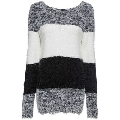 bonprix Grobstrick-Pullover - schwarz - Damen - Size: 48/50 (XL) bonprix Grobstrick-Pullover - schwarz - Damen - Size: 48/50 (XL)