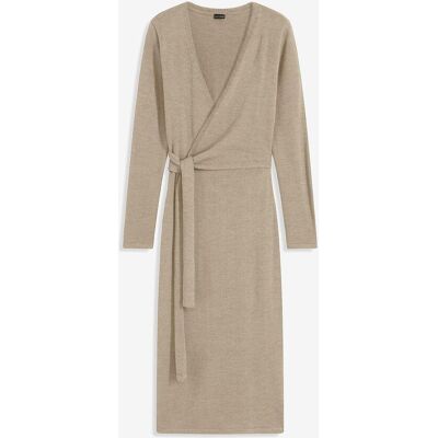 bonprix Midi-Strickkleid - beige - Damen - Size: 44/46 (L) bonprix Midi-Strickkleid - beige - Damen - Size: 44/46 (L)
