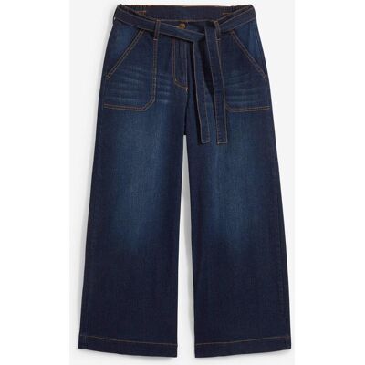 bonprix Wide-Leg-Jeans High Waist, Bequembund cropped - blau - Damen - Size: 42 bonprix Wide-Leg-Jeans High Waist, Bequembund cropped - blau - Damen - Size: 42