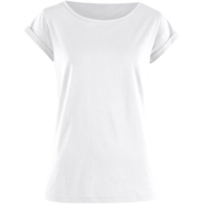bonprix T-Shirt aus reiner Baumwolle - weiß - Damen - Size: 32/34 (XS) bonprix T-Shirt aus reiner Baumwolle - weiß - Damen - Size: 32/34 (XS)