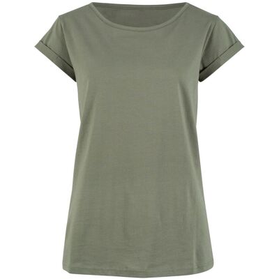 bonprix T-Shirt aus reiner Baumwolle - grün - Damen - Size: 32/34 (XS) bonprix T-Shirt aus reiner Baumwolle - grün - Damen - Size: 32/34 (XS)