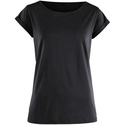 bonprix T-Shirt aus reiner Baumwolle - schwarz - Damen - Size: 32/34 (XS) bonprix T-Shirt aus reiner Baumwolle - schwarz - Damen - Size: 32/34 (XS)