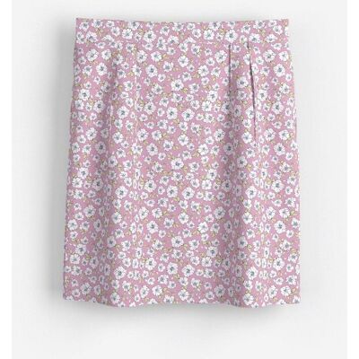 bonprix Minirock aus fließender Viskose - rosa - Damen - Size: 54 bonprix Minirock aus fließender Viskose - rosa - Damen - Size: 54