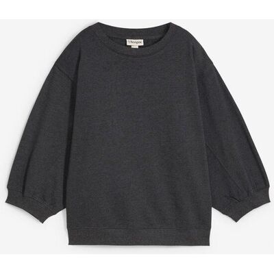 bonprix Oversize-Sweatshirt aus reiner Baumwolle - grau - Damen - Size: 36/38 (S) bonprix Oversize-Sweatshirt aus reiner Baumwolle - grau - Damen - Size: 36/38 (S)
