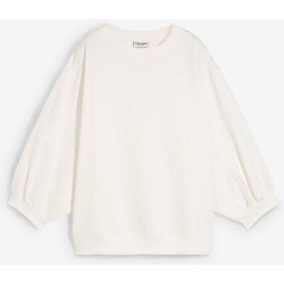 bonprix Oversize-Sweatshirt aus reiner Baumwolle - weiß - Damen - Size: 36/38 (S) bonprix Oversize-Sweatshirt aus reiner Baumwolle - weiß - Damen - Size: 36/38 (S)