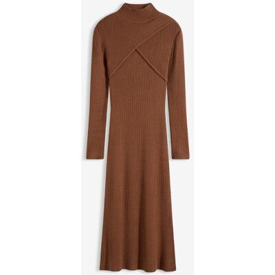 bonprix Strickkleid aus softem Viskose-Mix - braun - Damen - Size: 36/38 (S) bonprix Strickkleid aus softem Viskose-Mix - braun - Damen - Size: 36/38 (S)