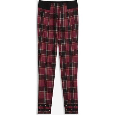 bonprix Jeggings mit Goldnieten - rot - Damen - Size: 36/38 (S) bonprix Jeggings mit Goldnieten - rot - Damen - Size: 36/38 (S)