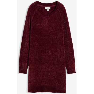 bonprix Oversize-Kleid in Strick - rot - Damen - Size: 36/38 (S) bonprix Oversize-Kleid in Strick - rot - Damen - Size: 36/38 (S)