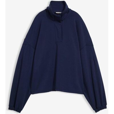bonprix Oversize-Sweatshirt aus Scuba - blau - Damen - Size: 36/38 (S) bonprix Oversize-Sweatshirt aus Scuba - blau - Damen - Size: 36/38 (S)