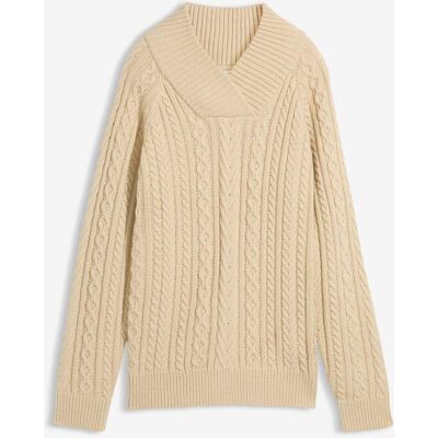 bonprix Pullover - beige - Damen - Size: 52/54 (XXL) bonprix Pullover - beige - Damen - Size: 52/54 (XXL)