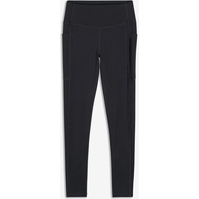 bonprix Komfort Sport-Leggings mit Handytasche, schnelltrocknend - schwarz - Damen - Size: 40/42 (M) bonprix Komfort Sport-Leggings mit Handytasche, schnelltrocknend - schwarz - Damen - Size: 40/42 (M)