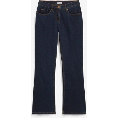 bonprix Bootcut-Jeans High Waist, Stretch - blau - Damen - Size: 54 bonprix Bootcut-Jeans High Waist, Stretch - blau - Damen - Size: 54