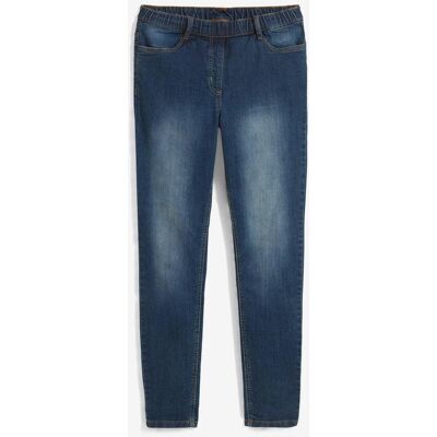 bonprix Jeggings Mid Waist, Bequembund - blau - Damen - Size: 42 bonprix Jeggings Mid Waist, Bequembund - blau - Damen - Size: 42