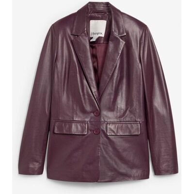 bonprix Blazer aus Lammnappa - rot - Damen - Size: 36 bonprix Blazer aus Lammnappa - rot - Damen - Size: 36
