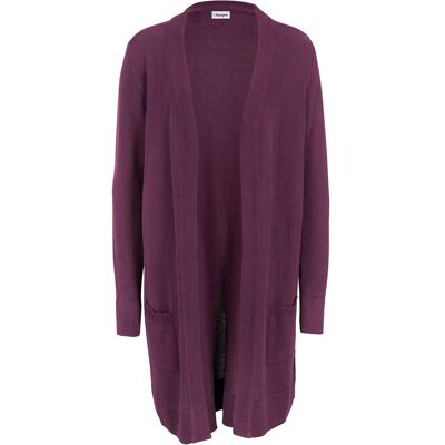 bonprix Longstrickjacke, Langarm - lila - Damen - Size: 48/50 (XL) bonprix Longstrickjacke, Langarm - lila - Damen - Size: 48/50 (XL)