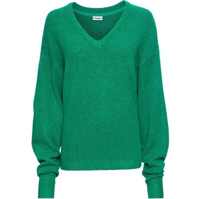bonprix Oversize-Strick-Pullover - grün - Damen - Size: 36/38 (S) bonprix Oversize-Strick-Pullover - grün - Damen - Size: 36/38 (S)