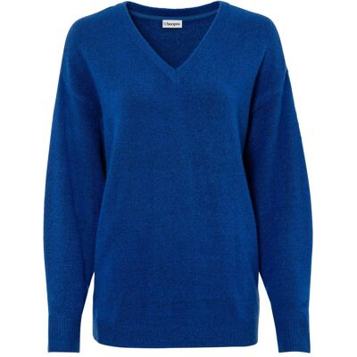 bonprix Oversize-Strick-Pullover - blau - Damen - Size: 40/42 (M) bonprix Oversize-Strick-Pullover - blau - Damen - Size: 40/42 (M)
