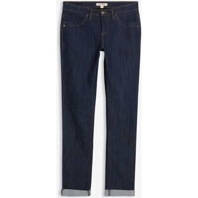bonprix Straight Jeans High Waist, Stretch - blau - Damen - Size: 42 bonprix Straight Jeans High Waist, Stretch - blau - Damen - Size: 42