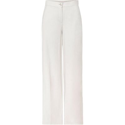 bonprix Leichte Marlenehose mit Viskose - beige - Damen - Size: 38 bonprix Leichte Marlenehose mit Viskose - beige - Damen - Size: 38