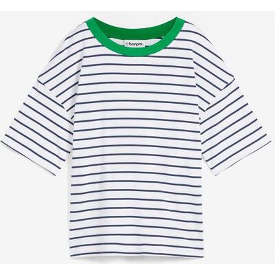 bonprix Oversize-T-Shirt aus schwerer Bio-Baumwolle - weiß - Damen - Size: 36/38 (S) bonprix Oversize-T-Shirt aus schwerer Bio-Baumwolle - weiß - Damen - Size: 36/38 (S)