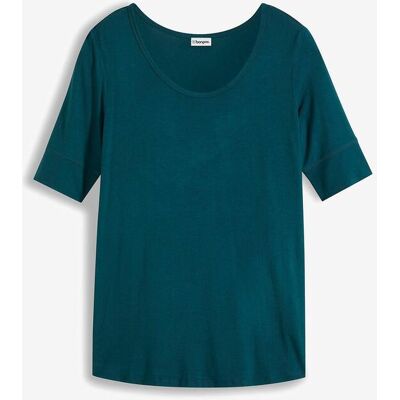bonprix Shirt aus softem Viskose-Mix - grün - Damen - Size: 40/42 (M) bonprix Shirt aus softem Viskose-Mix - grün - Damen - Size: 40/42 (M)