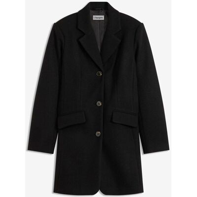 bonprix Blazermantel - schwarz - Damen - Size: 38 bonprix Blazermantel - schwarz - Damen - Size: 38