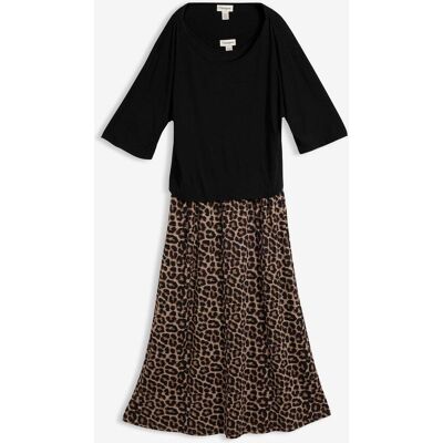 bonprix Shirt Kleid aus fließendem Viskose-Elasthan-Mix - schwarz - Damen - Size: 36/38 (S) bonprix Shirt Kleid aus fließendem Viskose-Elasthan-Mix - schwarz - Damen - Size: 36/38 (S)