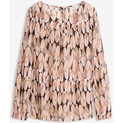 bonprix luftige Tunika - rosa - Damen - Size: 54 bonprix luftige Tunika - rosa - Damen - Size: 54