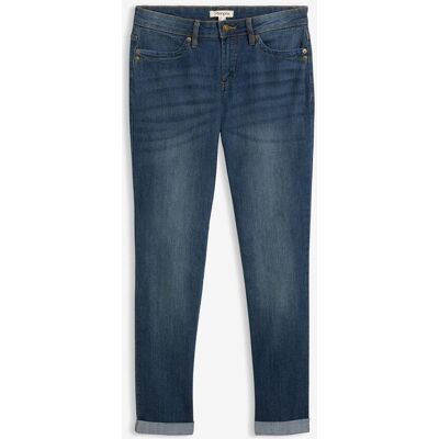 bonprix Straight Jeans High Waist, Stretch - blau - Damen - Size: 50 bonprix Straight Jeans High Waist, Stretch - blau - Damen - Size: 50