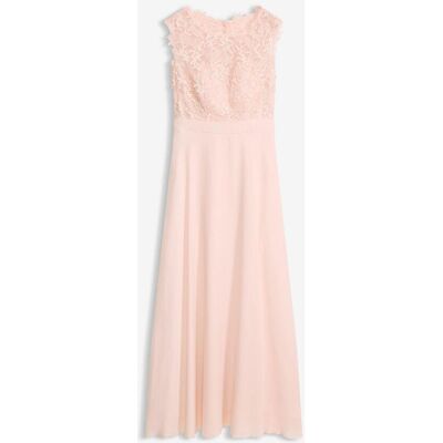 bonprix Maxikleid mit Spitze - rosa - Damen - Size: 42 bonprix Maxikleid mit Spitze - rosa - Damen - Size: 42