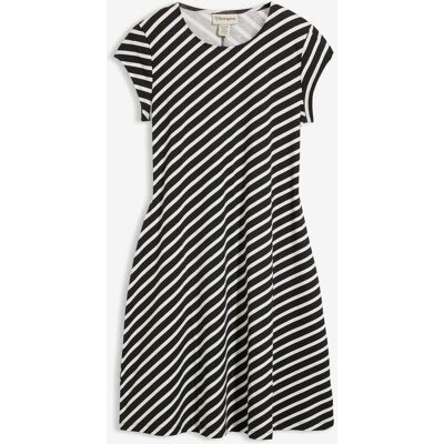 bonprix Jersey-Kleid mit figurbetonter Passform - schwarz - Damen - Size: 44/46 (L) bonprix Jersey-Kleid mit figurbetonter Passform - schwarz - Damen - Size: 44/46 (L)