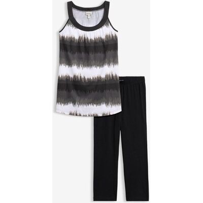 bonprix Kleid+Capri-Leggings (2-tlg. Set) - schwarz - Damen - Size: 36/38 (S) bonprix Kleid+Capri-Leggings (2-tlg. Set) - schwarz - Damen - Size: 36/38 (S)